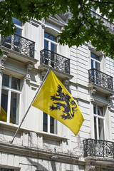 drapeau Flandre Belgique flamand nationaliste