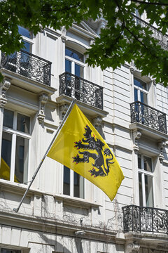 drapeau Flandre Belgique flamand nationaliste
