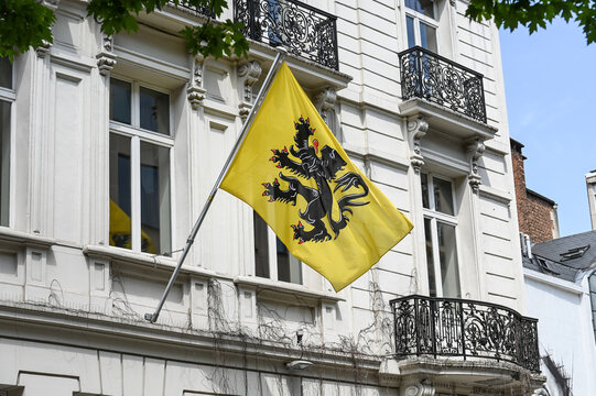 drapeau Flandre Belgique flamand nationaliste