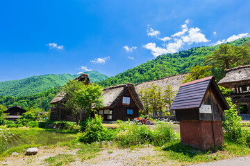 世界遺産　白川郷