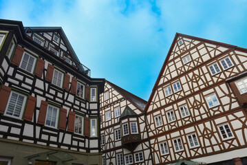 Altstadt Rosenfeld im Zollernalbkreis in Baden-Württemberg