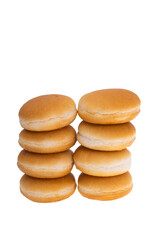 burger bun isolated