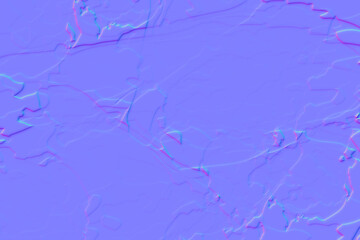 Naklejka premium Bump map texture for 3d material, for rendering, creating shaders.