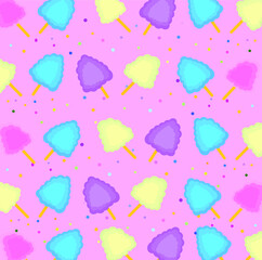 Cotton candy background
