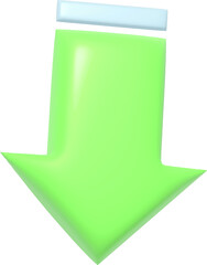 3D Isometric Download Upload Arrows. Created For Mobile, Web, Decor, Print Products, Application. Perfect for web design, banner and presentation. Vector Illustration.