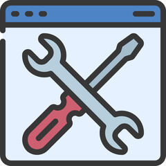 Website Maintenance Icon