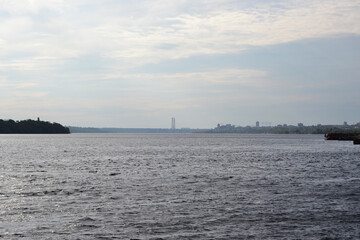 Fototapeta premium view of the river