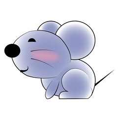 A mouse with white background