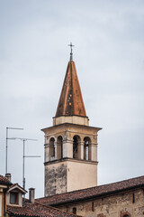 View of San Michele Church in Vicenza, Veneto, Italy, Europe, World Heritage Site