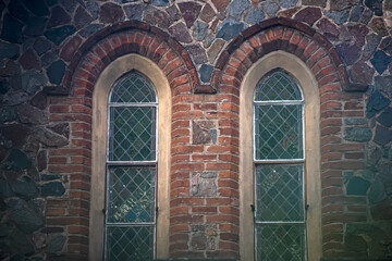 window in the church