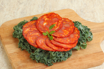 Italian pork dry sausage - Chorizo