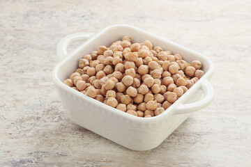 Dry Chickpea beans for cooking