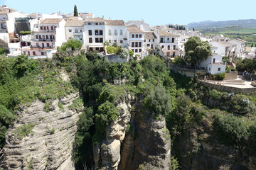 Fototapeta na wymiar Spain. Landscape of the mountain village Ronda