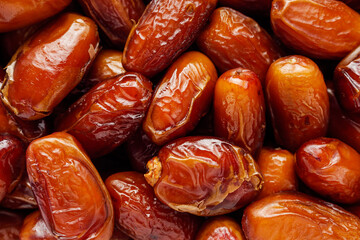 juicy royal dates on a white acrylic background