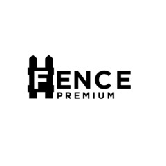 Fence vintage letter logo design