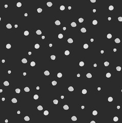Watercolor dots seamless pattern