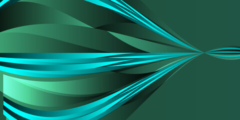 Green and blue background