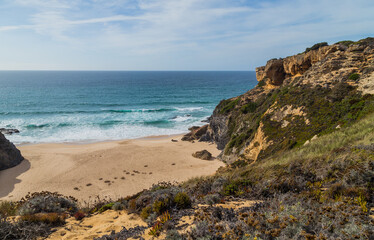 Beautiful beach in Alentejo