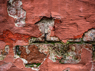 Abstract Background of a crumbling wall.