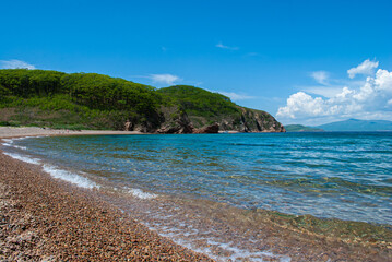 Obraz premium Tourism and sea travel. Island.