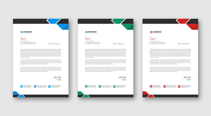 Letterhead Design Modern Business Letterhead Design Template