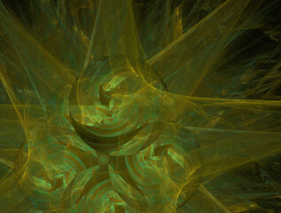 Imaginatory fractal abstract background Image