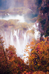 Autumn Waterfalls in Croatia - 509355114