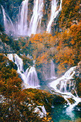 Autumn Waterfalls in Croatia - 509356339