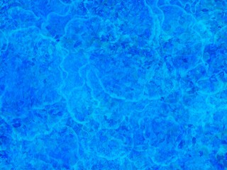 水中のような深い青の背景イラスト素材