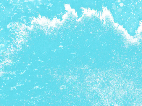 青い海と白い波みたいな爽やかなアナログ背景