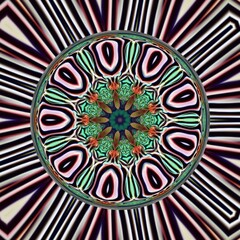 Beautiful python skin pattern with a unique traditional batik theme.  Beautiful abstract decoration with kaleidoscope pattern, seamless pattern, spiral, mandala, geometry and polar