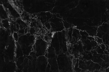 Black gray marble texture background with high resolution, counter top view of natural tiles stone in seamless glitter pattern and luxurious.