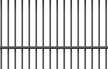 Cage metal bars. vector illustration