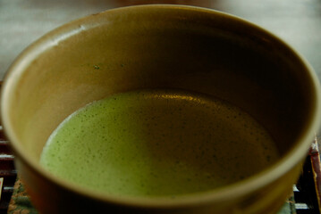 お茶　抹茶　和風　日本　リラックス　瞑想　精神
