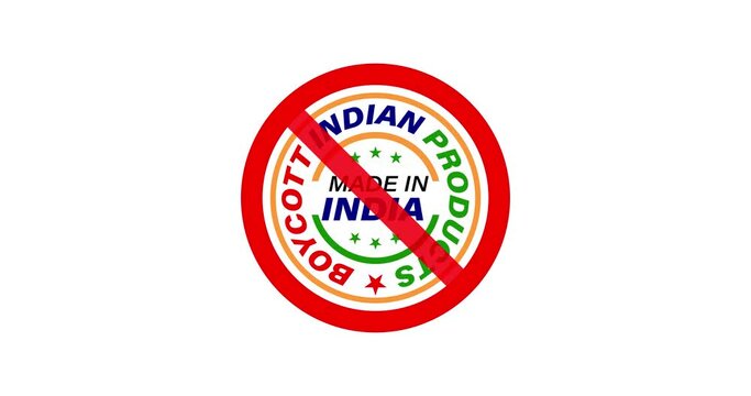 We boycotted Indian products. Boycott Made in Indian products, Boycott Made in India 