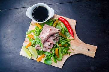 cheese stuffed carpaccio
