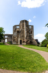Medieval Gothic castle in Newark on Trent, near Nottingham, Nottinghamshire, England, UK.
