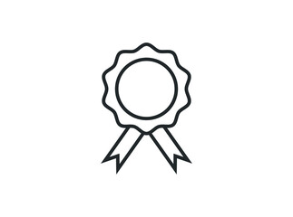 Winner Icon in trendy flat style isolated on white background.