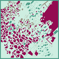 fashion design for scarf and cover