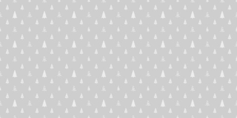 Seamless pattern with christmas trees. Abstract geometric wallpaper. Geometric art. Print for textiles, fabrics, polygraphy, posters. Greeting cards. Black and white illustration