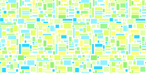 Tiled multicolored pattern. Mosaic geometric background. Seamless mosaic texture. Wallpaper for banners, flyers and textiles