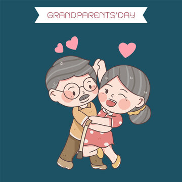 happy older people, National grandparents' day