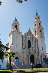 Fototapeta na wymiar Mission Dolores Basilica in San Francisco, California 