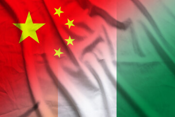 China and Ivory Coast political flag international relations CIV CXR