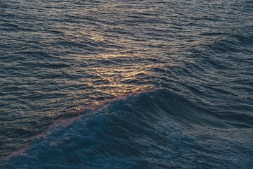 Rippled Waves, with sea track