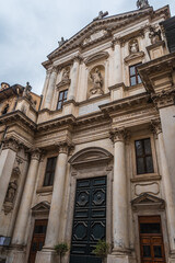 Fototapeta na wymiar Exterior View of the San Gaetano Church in Vicenza, Veneto, Italy, Europe, World Heritage Site