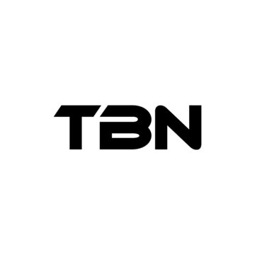 TBN letter logo design with white background in illustrator, vector logo modern alphabet font overlap style. calligraphy designs for logo, Poster, Invitation, etc.