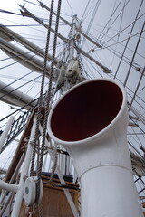 Nautical items of an ancient ship