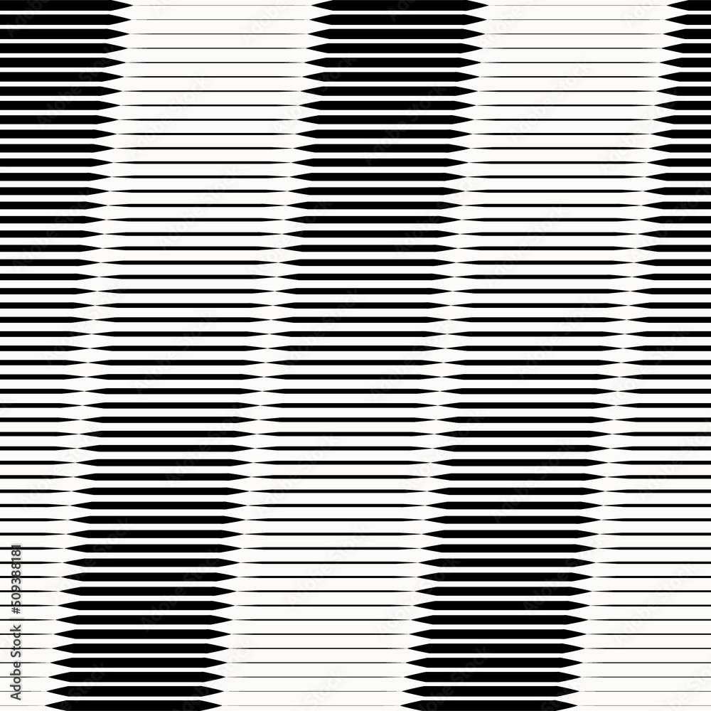 Aufkleber abstract background with parallel black lines. art illustration with gradient, textile swatch.