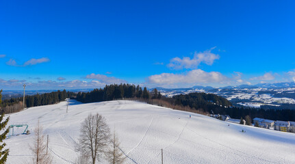 Obraz premium Das Allgäu Nahe Scheidegg, Schwaben/Bayern
